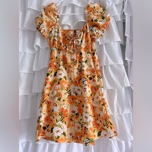 XS H&M Floral Mini Dress